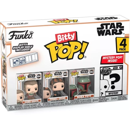 Funko Pop! Fennec Shand #483 Star Wars Bitty Pop Vinyl Figure Box