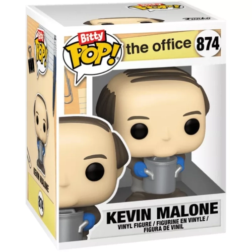 Funko Pop! Kevin Malone #874 The Office Bitty Pop Vinyl Figure