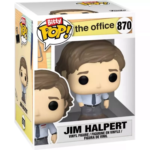 Funko Pop! Jim Halpert #870 The Office Bitty Pop Vinyl Figure