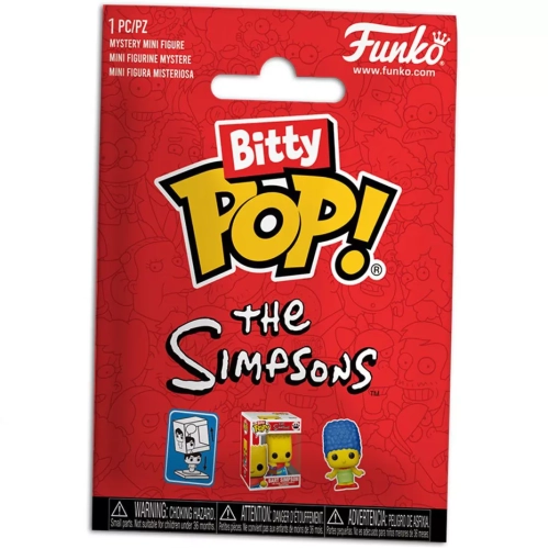 Funko Pop! Mr. Burns Blind Box Gold The Simpsons Bitty Pop Box