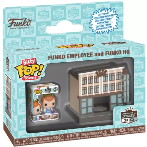 Funko Pop! Freddy Funko and Funko HQ Bitty Pop Vinyl Figure Box