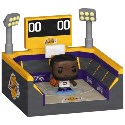 Funko Pop! LeBron James and Basketball Arena NBA Bitty Pop