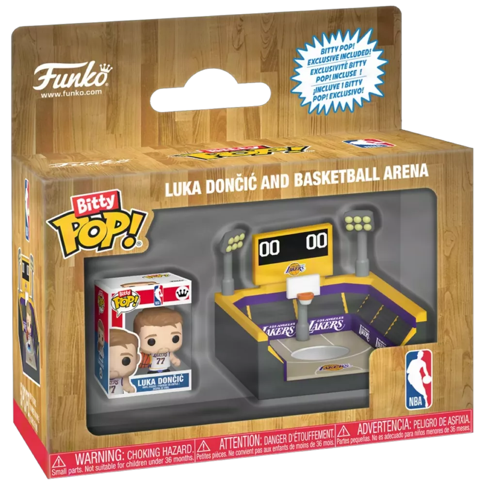Luka Dončić and Basketball Arena Box