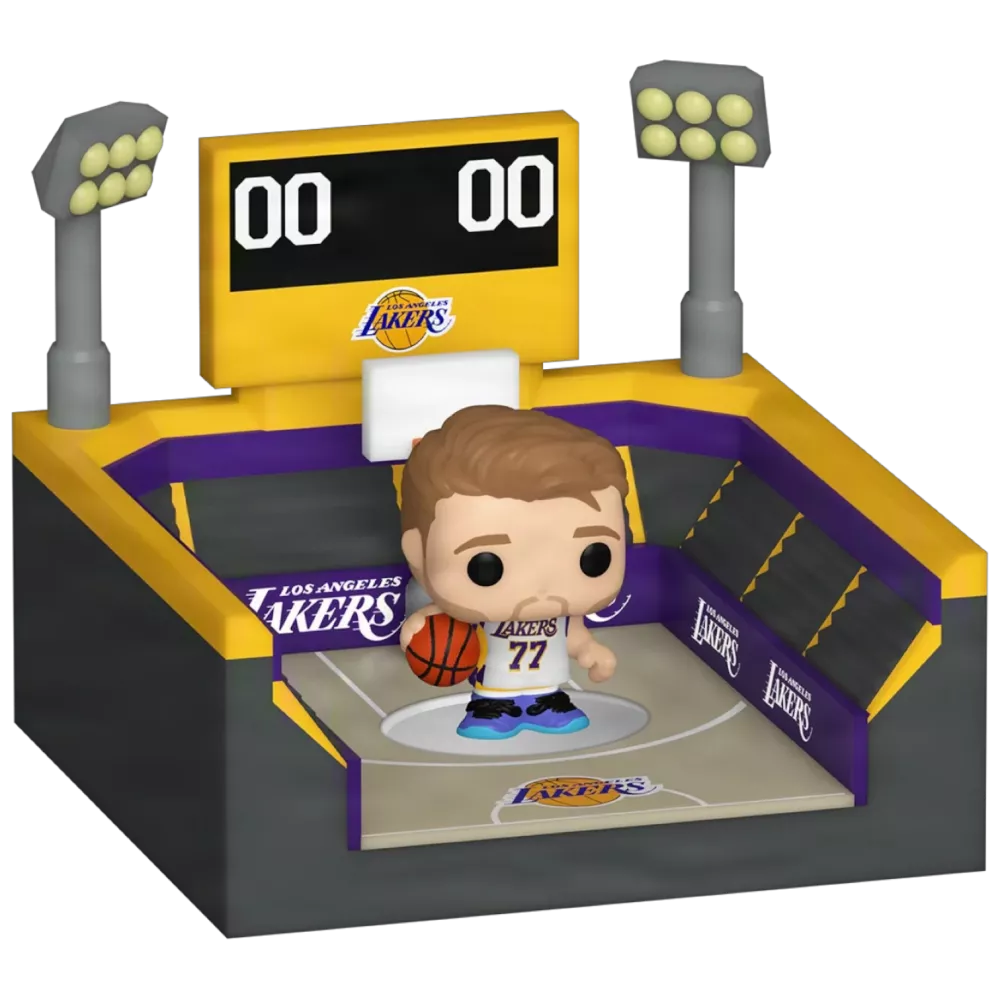Luka Dončić and Basketball Arena