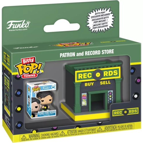 Funko Pop! Record Store Patron Bitty Pop Vinyl Figure Box