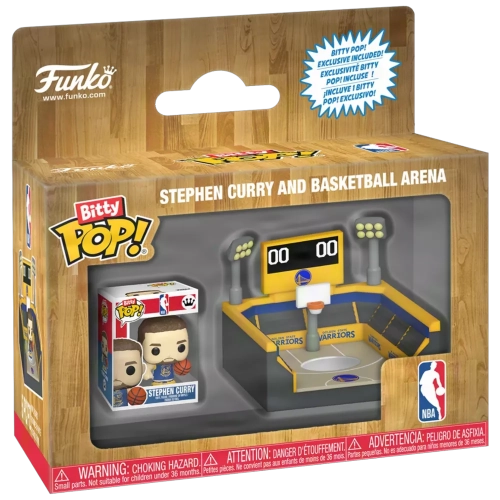 Funko Pop! Stephen Curry and Basketball Arena NBA Box