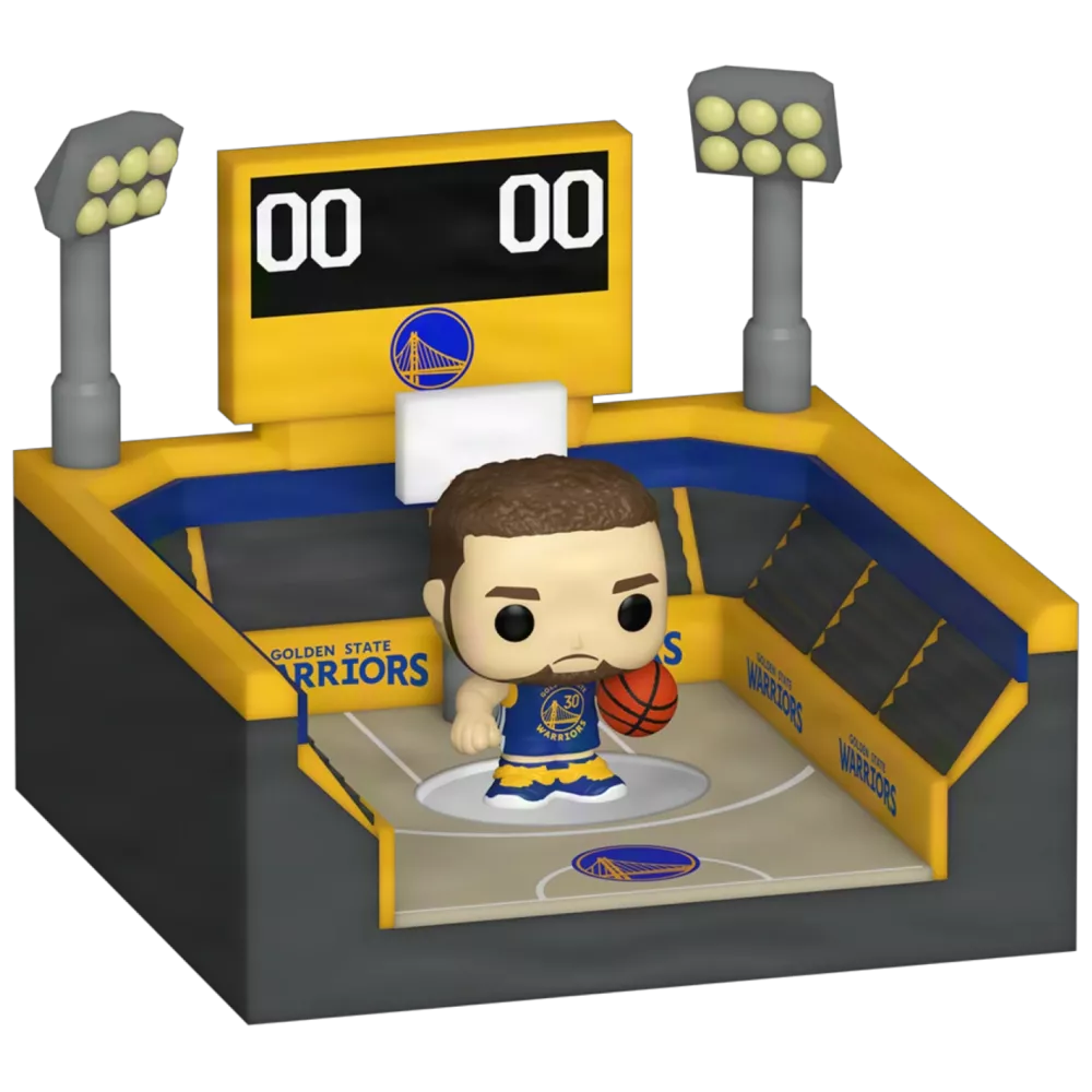 Stephen Curry and Basketball Arena