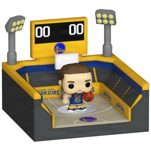 Stephen Curry and Basketball Arena