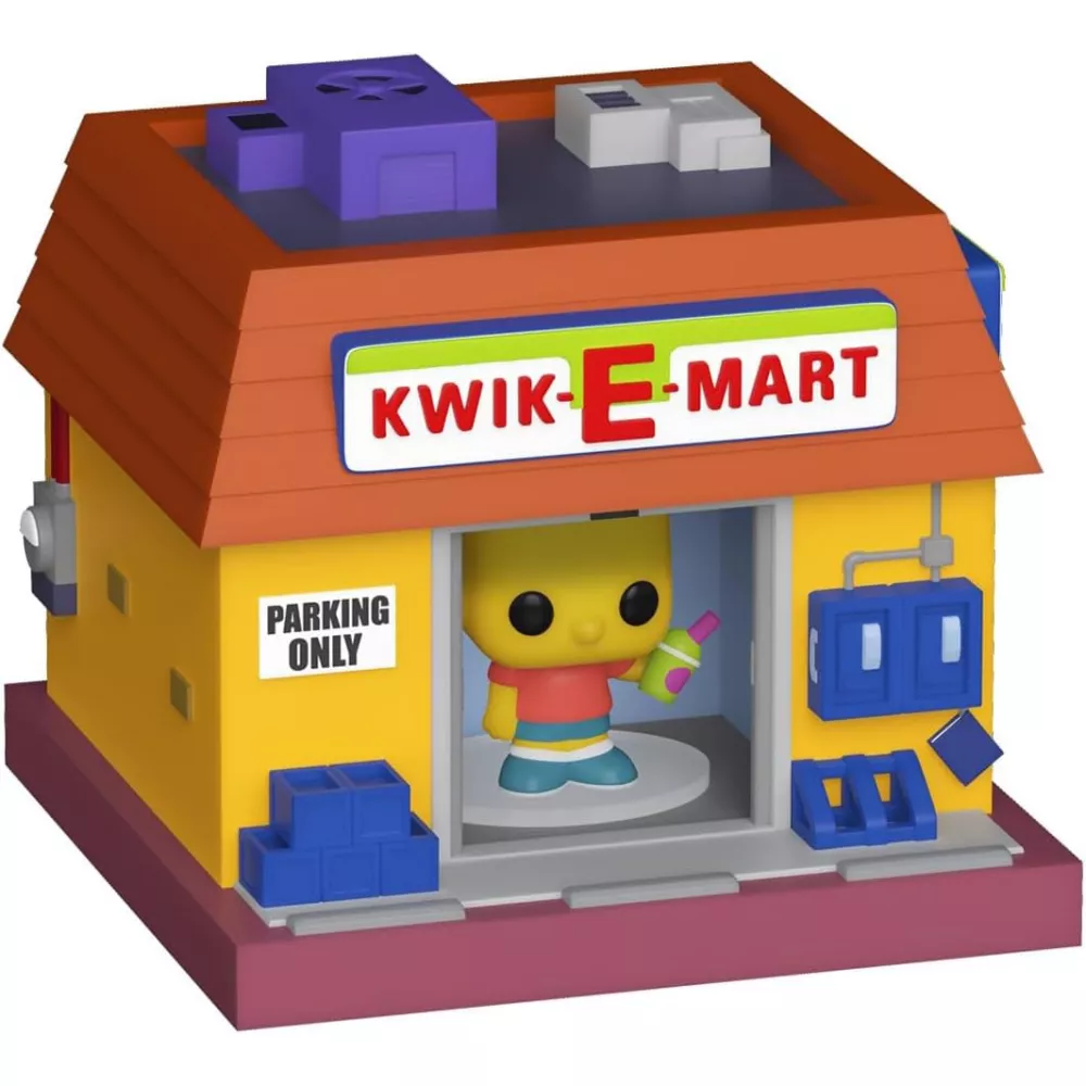 Bart Simpson and Kwik-E-Mart