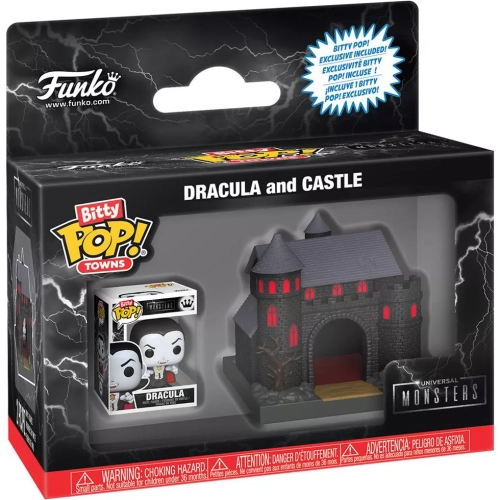 Funko Pop! Dracula and Castle Universal Monsters Bitty Pop Box