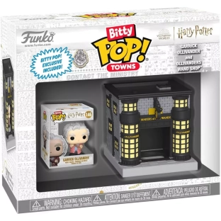 Garrick Ollivander and Ollivanders Wand Shop Box