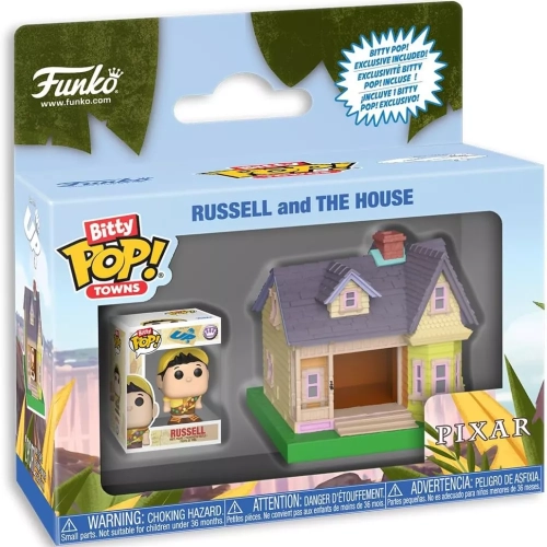 Funko Pop! Russell and The House Pixar Bitty Pop Vinyl Figure Box