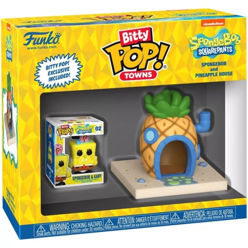 Funko Pop! Spongebob & Gary and Pineapple House #02 Box