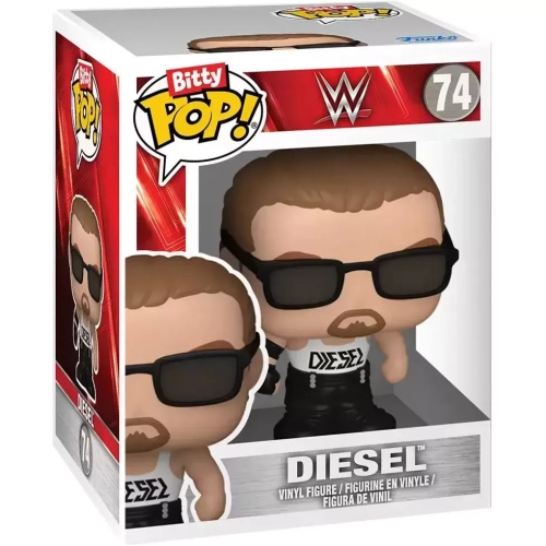 Funko Pop! Diesel #74 WWE Wrestling Bitty Pop Vinyl Figure