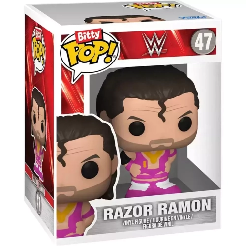 Funko Pop! Razor Ramon #47 WWE Wrestling Bitty Pop