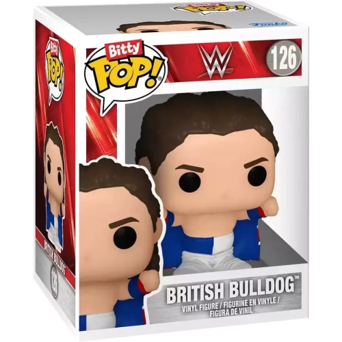 Funko Pop! British Bulldog #126 WWE Wrestling Bitty Pop