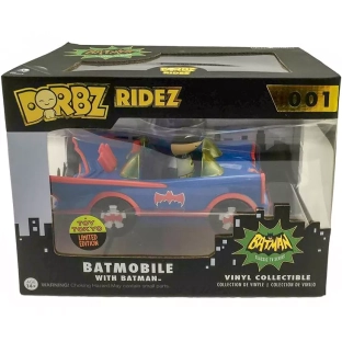 Batmobile with Batman image