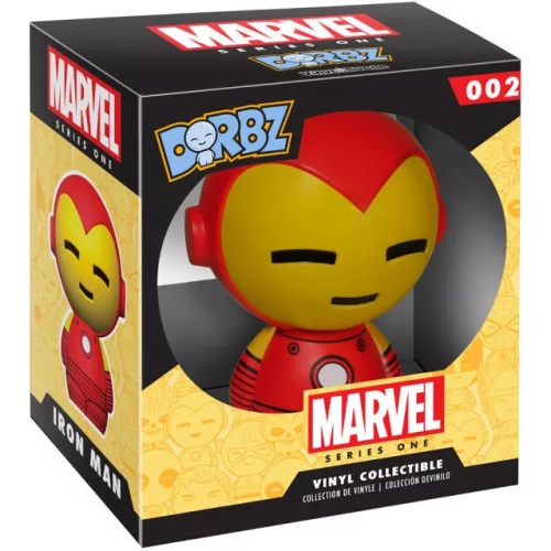 Funko Pop! Iron Man #02 Marvel Series One Dorbz Vinyl Figure Box