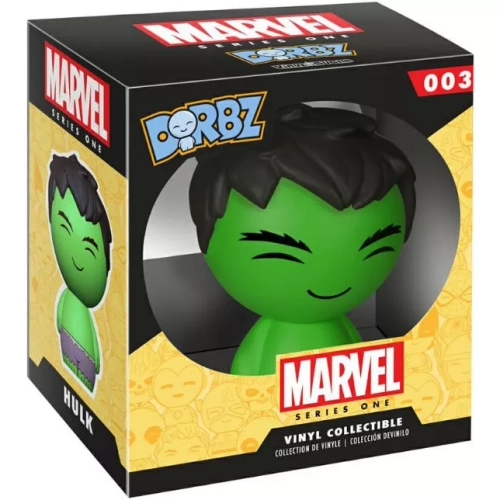 Funko Pop! Hulk #03 Marvel Series One Dorbz Vinyl Figure Box