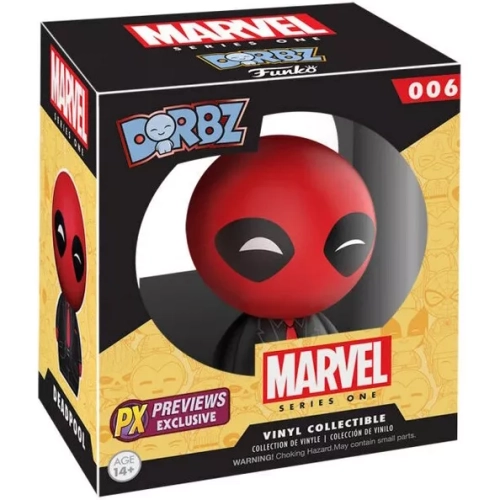 Funko Pop! Deadpool #06 Dressed to Kill Marvel Series One Box