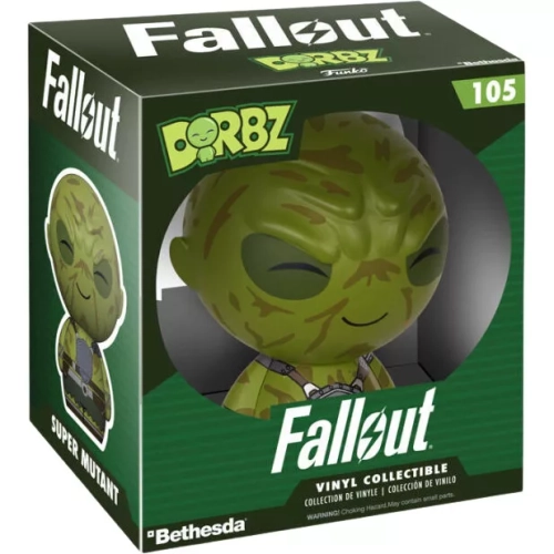 Funko Pop! Super Mutant #105 Fallout Dorbz Vinyl Figure Box