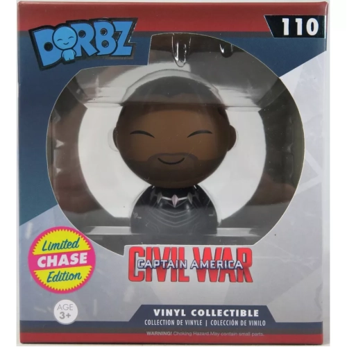 Funko Pop! Black Panther #110 Unmasked Chase Marvel Captain America Civil War Box