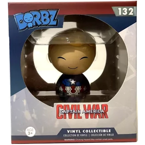 Funko Pop! Steve Rogers #132 Marvel Captain America Civil War Box