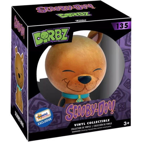 Funko Pop! Scooby-Doo #135 Flocked Scooby-Doo! Dorbz Box
