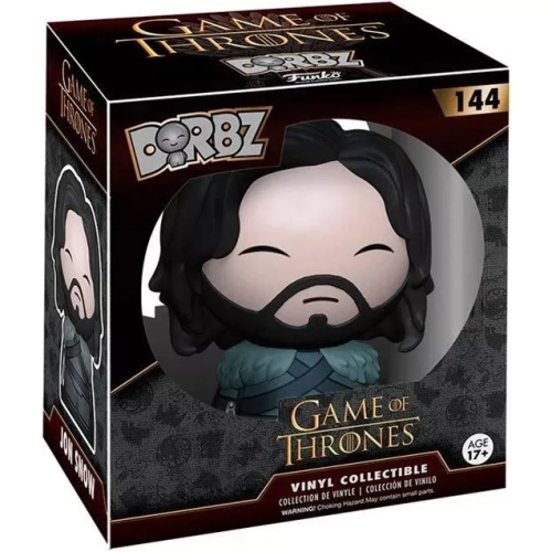 Funko Pop! Jon Snow #144 Game of Thrones Dorbz Vinyl Figure Box