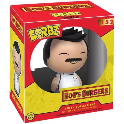 Funko Pop! Bob Belcher #152 Bob's Burgers Dorbz Vinyl Figure Box