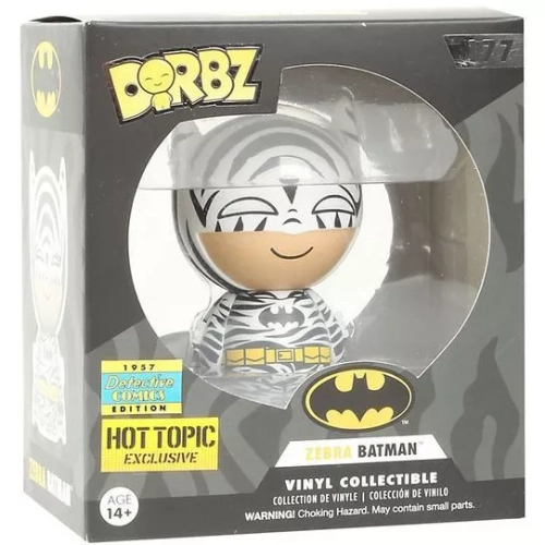 Funko Pop! Zebra Batman #177 Dorbz Vinyl Figure Box