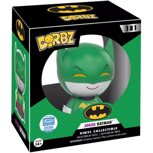 Funko Pop! Joker Batman #181 Dorbz Vinyl Figure Box