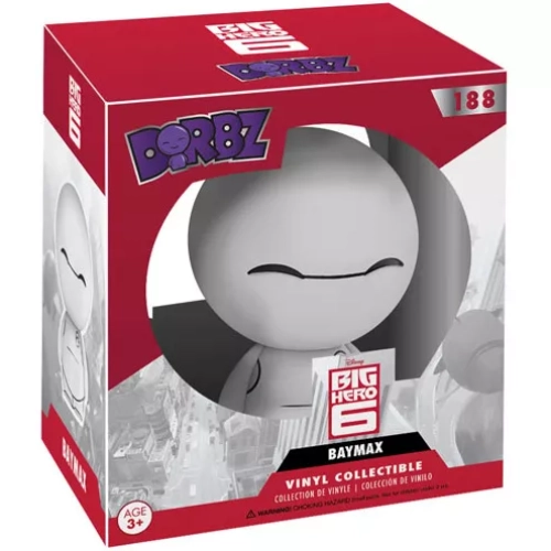 Funko Pop! Baymax #188 Disney Big Hero 6 Dorbz Vinyl Figure Box