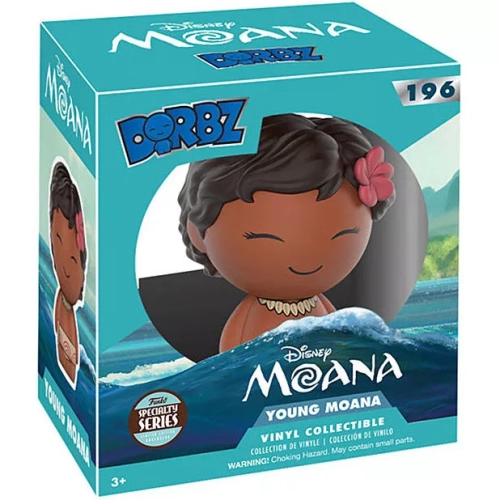 Funko Pop! Young Moana #196 Disney Moana Dorbz Vinyl Figure Box