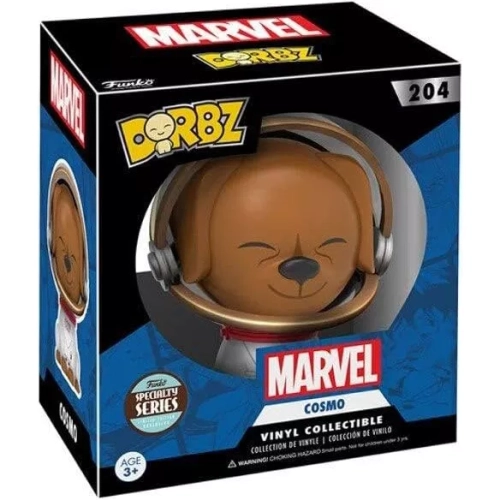 Funko Pop! Cosmo #204 Marvel Dorbz Vinyl Figure Box
