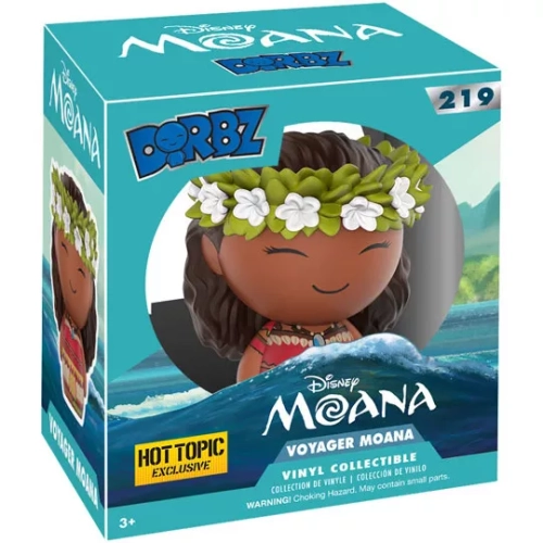 Funko Pop! Voyager Moana #219 Disney Moana Dorbz Vinyl Figure Box
