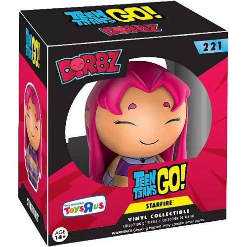 Funko Pop! Starfire #221 Teen Titans Go! Dorbz Vinyl Figure Box