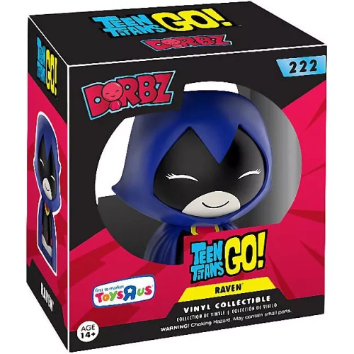Funko Pop! Raven #222 Teen Titans Go! Dorbz Vinyl Figure Box