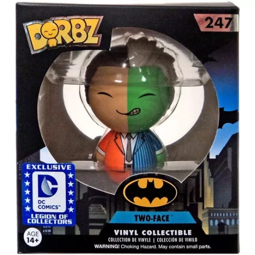 Funko Pop! Two-Face #247 Batman Dorbz Vinyl Figure Box