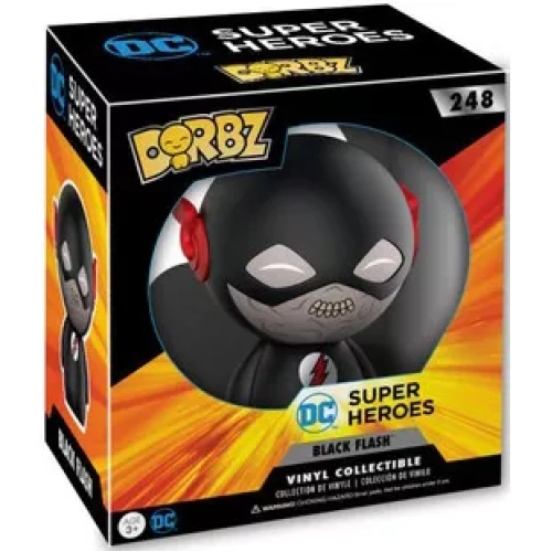Funko Pop! Black Flash #248 DC Super Heroes Dorbz Vinyl Figure Box