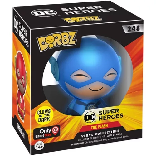 Funko Pop! The Flash #248 Blue Lantern Glows in the Dark Box