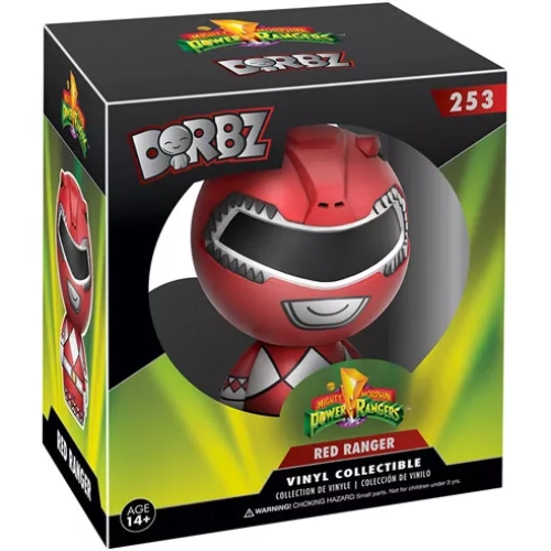 Funko Pop! Red Ranger #253 Mighty Morphin Power Rangers Box