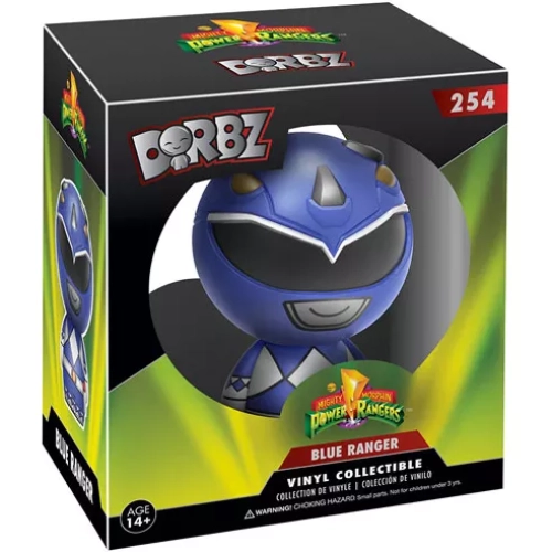 Funko Pop! Blue Ranger #254 Mighty Morphin Power Rangers Box