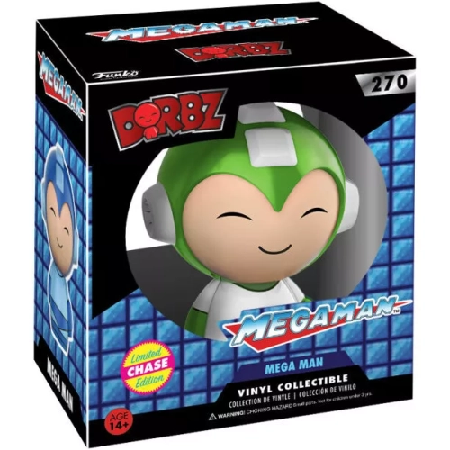Funko Pop! Mega Man #270 Green Chase Dorbz Vinyl Figure Box