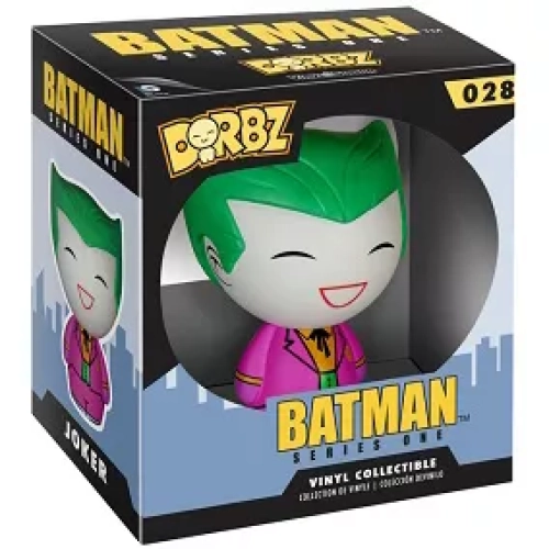 Funko Pop! Joker #28 Batman Series One Dorbz Vinyl Figure Box