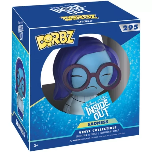 Funko Pop! Sadness #295 Disney Pixar Inside Out Dorbz Box