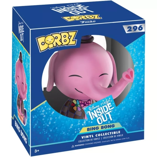 Funko Pop! Bing Bong #296 Disney Pixar Inside Out Dorbz Box