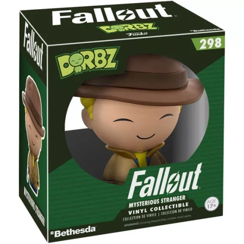 Funko Pop! Mysterious Stranger #298 Fallout Dorbz Vinyl Figure Box