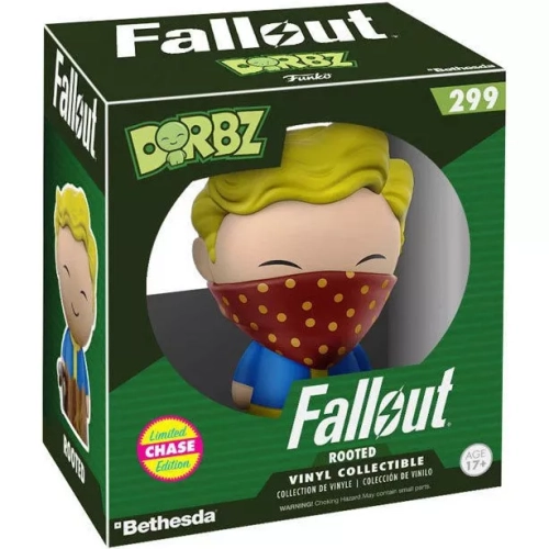 Funko Pop! Rooted #299 Snaek Chase Fallout Dorbz Vinyl Figure Box