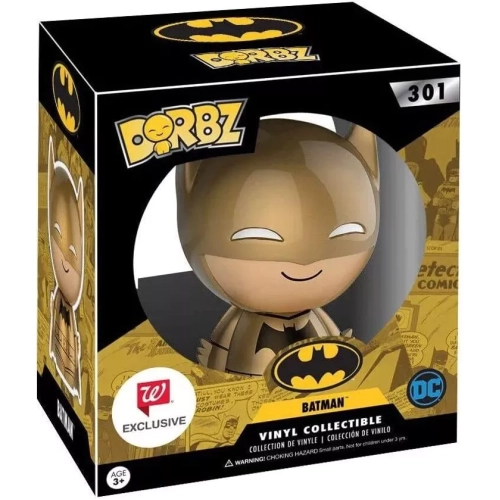 Funko Pop! Batman #301 Golden Midas Dorbz Vinyl Figure Box